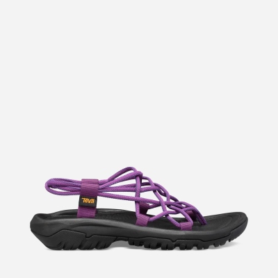 Teva Hurricane XLT Infinity - Women's Teva Hiking Sandals - Black / Purple | India (FUCQ19456)